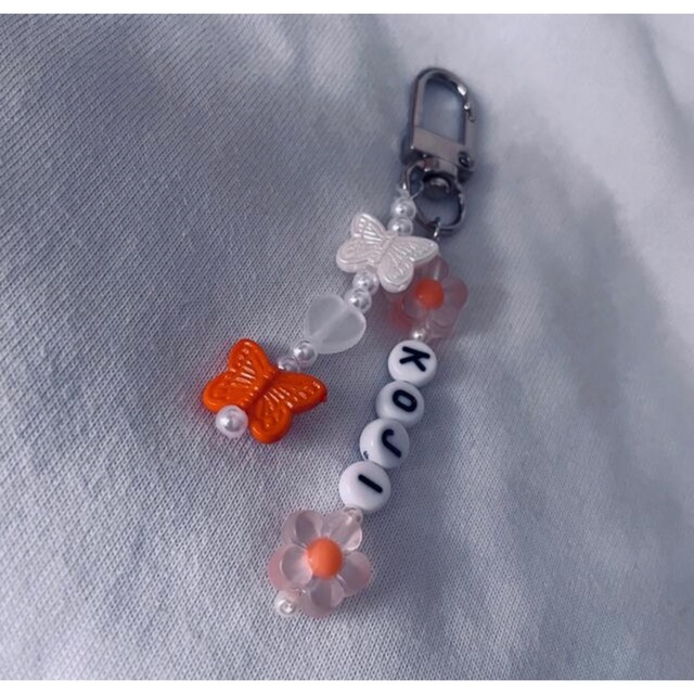 Snow Man(スノーマン)の□💙🧡🖤⛄️Mania🖤🧡💙⛄️□ ハンドメイドのアクセサリー(キーホルダー/ストラップ)の商品写真