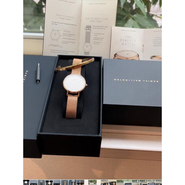 ダニエルウェリントン腕時計28㎜&バングルSサイズセット 商品の状態