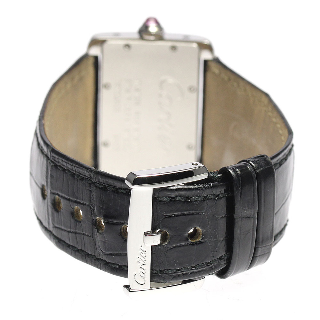 【CARTIER】カルティエ タンクディバンSM W6301455 クォーツ レディース_703911【ev15】 2