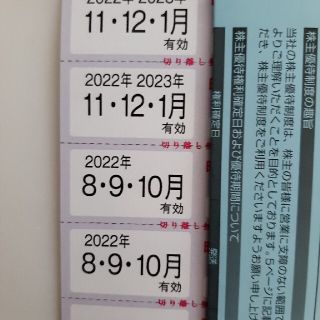 東京テアトルの株主優待券、映画ご招待券4枚セット(その他)