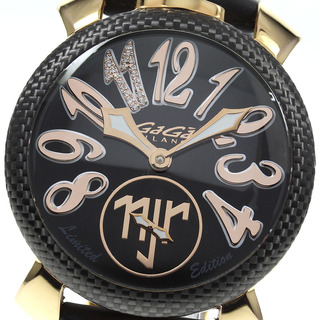 ガガミラノ(GaGa MILANO)の【GaGa MILANO】ガガミラノ マヌアーレ48 ネイマールモデル 500本限定 5511.NJ.01D 手巻き メンズ_706796(腕時計(アナログ))