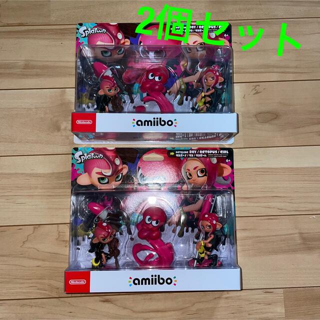 amiibo トリプルセット タコガール タコ タコボーイ スプラトゥーン