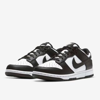 ナイキ(NIKE)のNIKE DUNK  ウィメンズ　ダンクロー　レトロ　パンダ　22.5(スニーカー)