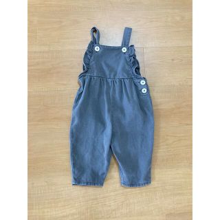 ザラキッズ(ZARA KIDS)の【専用】zara フリルサロペット 80(その他)