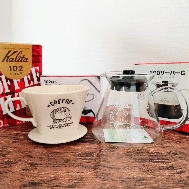 調理道具/製菓道具 3点セット☆新品☆Kalita カリタ ドラえもん コラボ