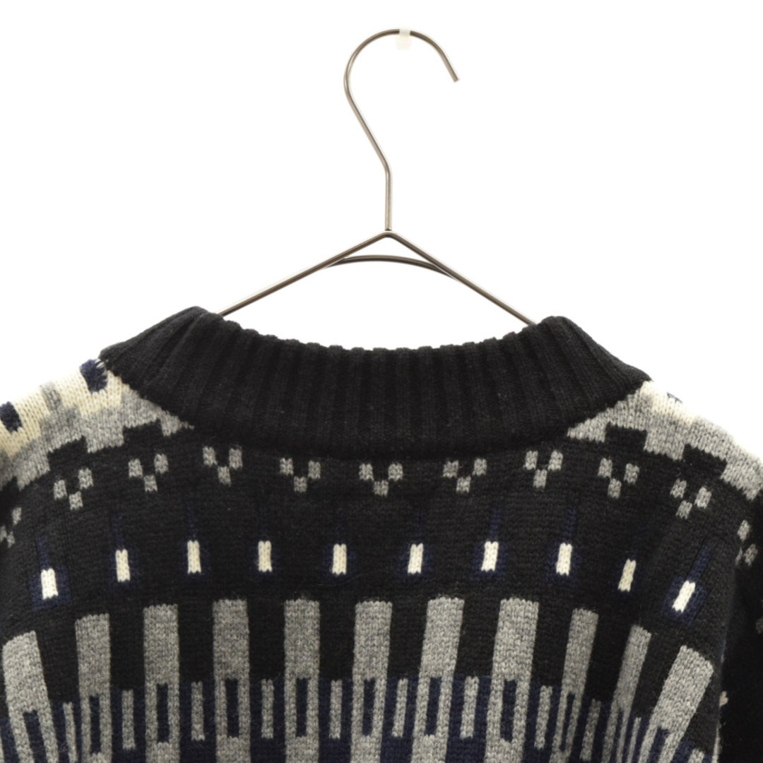 sacaiサカイ　Wool Knit Pullover ブラック