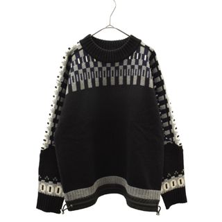 sacai - Sacai サカイ Wool Knit Pullover 21-02613M クルーネック