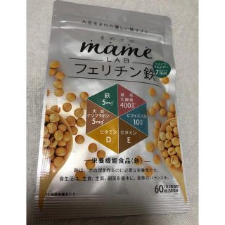 貧血対策に　フェリチン鉄　サプリメント　大豆由来　イソフラボン　乳酸菌(その他)