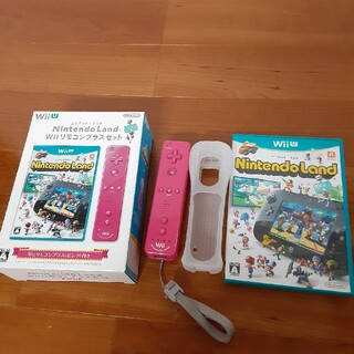 Nintendo Land Wiiリモコンプラスセット（ピンク） Wii U(家庭用ゲームソフト)