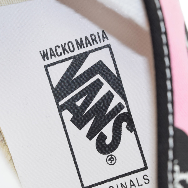 WACKO MARIA(ワコマリア)のWACKO MARIA ワコマリア ×VANS VAULT OG AUTHENTIC LX バンズ ボルト OG オーセンティック ローカットスニーカー LX ピンク 721356 メンズの靴/シューズ(スニーカー)の商品写真