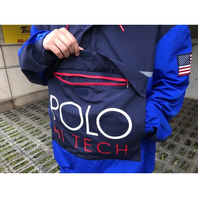 POLO RALPH LAUREN(ポロラルフローレン)のPOLO RALPH LAUREN HI-TECH PULL OVER メンズのジャケット/アウター(ナイロンジャケット)の商品写真