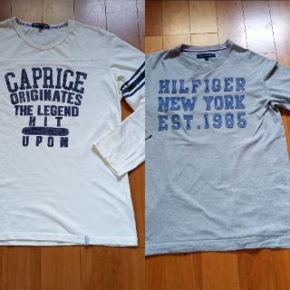 トミーヒルフィガー(TOMMY HILFIGER)のTOMMY HILFIGER ７分長Tシャツともう一枚(Tシャツ/カットソー(七分/長袖))