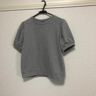 ローリーズファーム(LOWRYS FARM)のLOWRYS FARM 半袖スウェット　グレー(Tシャツ(半袖/袖なし))