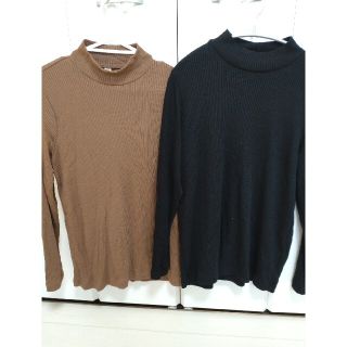 ユニクロ(UNIQLO)のUNIQLO大きいサイズ　ニットカットソー3XL　２点(ニット/セーター)