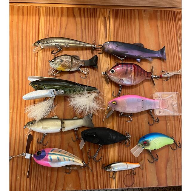バス釣り ルアーセット フィッシング バス釣り ルアーセット フィッシング