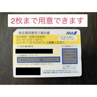 エーエヌエー(ゼンニッポンクウユ)(ANA(全日本空輸))のANA 株主優待券(その他)