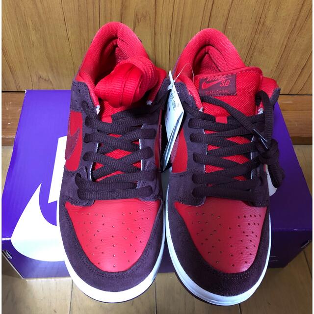 NIKE SB DUNK LOW cherry 【27.5cm】