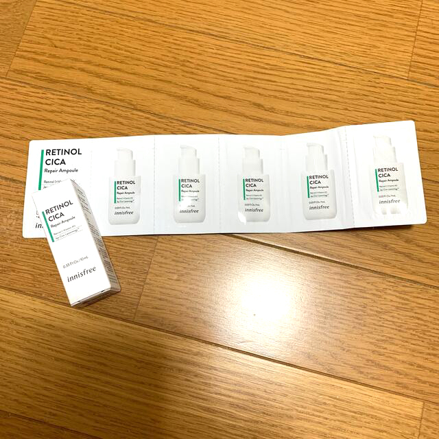 Innisfree(イニスフリー)の【新品】イニスフリー／シカレチノール　サンプル コスメ/美容のキット/セット(サンプル/トライアルキット)の商品写真