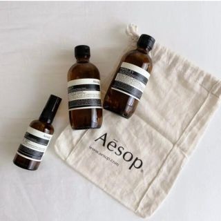 イソップ(Aesop)のAesop 空き容器 空き瓶 巾着 付き(化粧水/ローション)