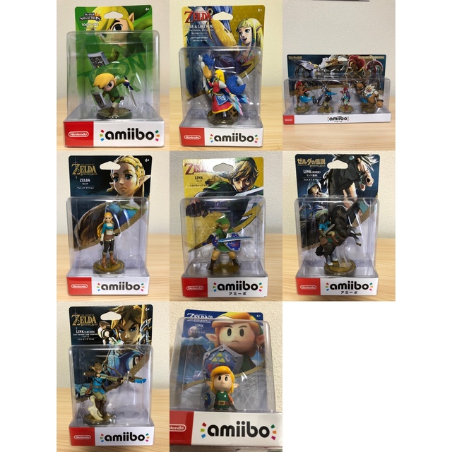 パターン amiibo ゼルダ 8体セット - crumiller.com