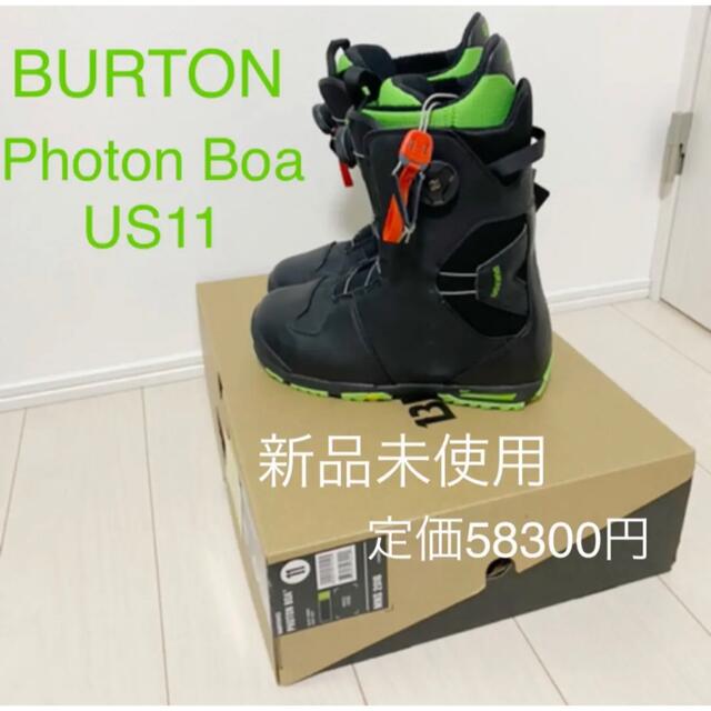 新品未使用 BURTON Photon Boa Black/Green US11