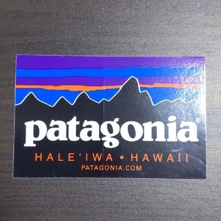 パタゴニア(patagonia)の(縦6.3cm横9.8cm)patagonia パタゴニア　公式ステッカー(その他)