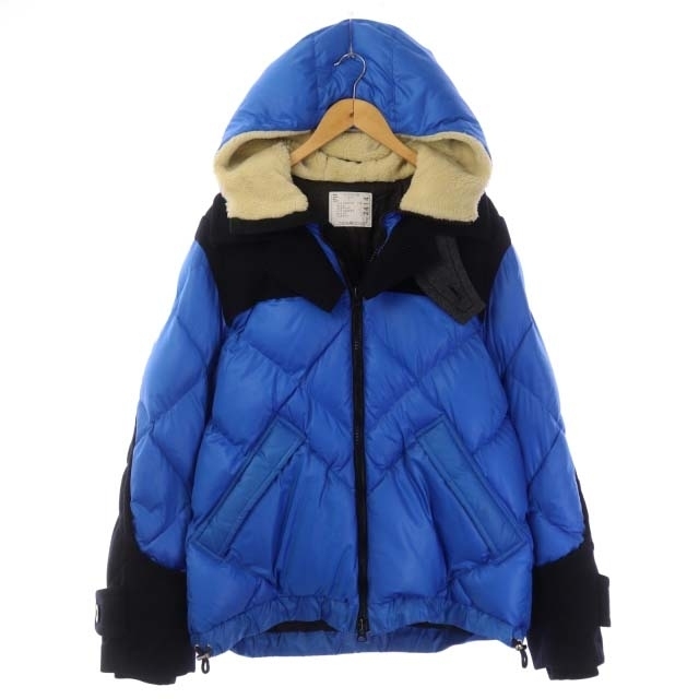 sacai(サカイ)のサカイ パデッドジャケット 中綿ジャケット フード 青 20-02414M メンズのジャケット/アウター(ブルゾン)の商品写真