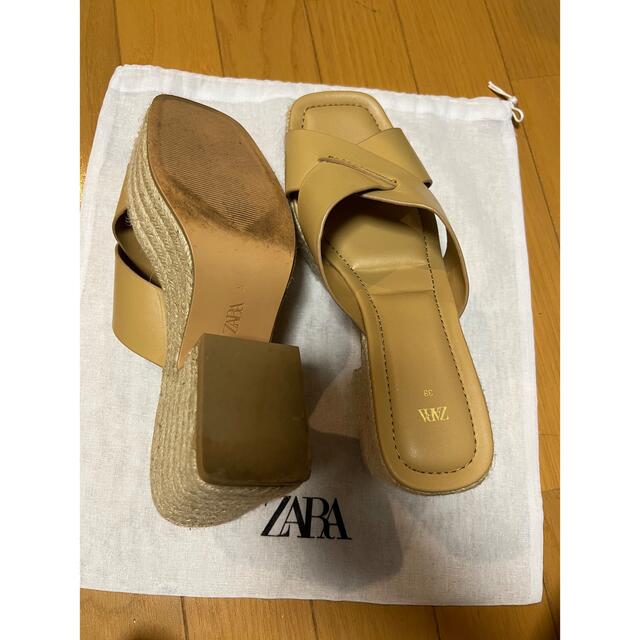 ZARA(ザラ)のZARAエスパドリーユサンダル レディースの靴/シューズ(サンダル)の商品写真