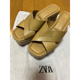 ザラ(ZARA)のZARAエスパドリーユサンダル値下げ(サンダル)