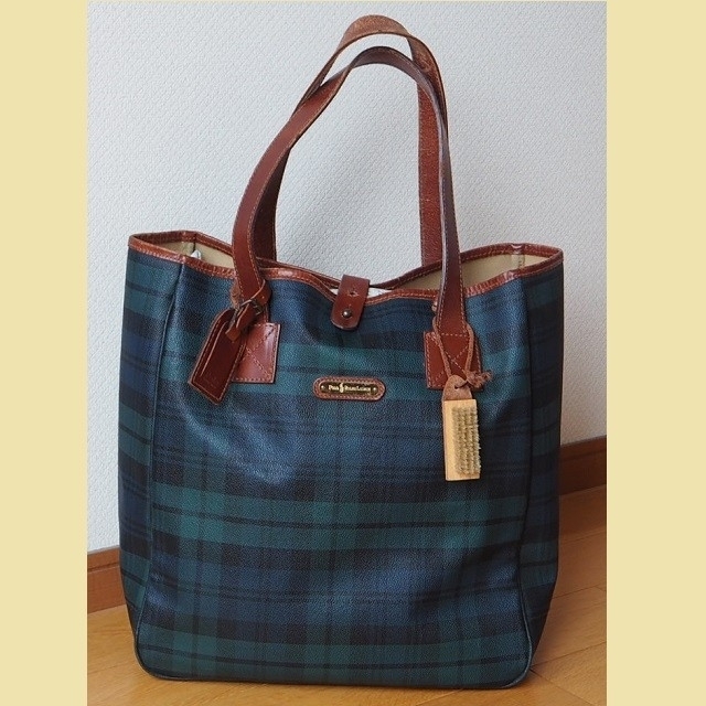 POLO RALPH LAUREN - POLO RALPH LAUREN トートバッグ 大 グリーン