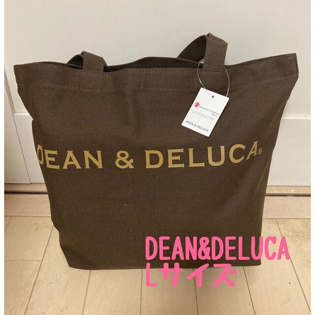 DEAN & DELUCA(ディーンアンドデルーカ)の新品　DEAN&DELUCA　ディーン＆デルーカ　トートバック　ブラウン　L レディースのバッグ(トートバッグ)の商品写真