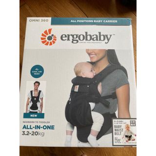 エルゴベビー(Ergobaby)の【中古】エルゴベビー・ベビーキャリアOMNI360（コットン、クールエア）(抱っこひも/おんぶひも)