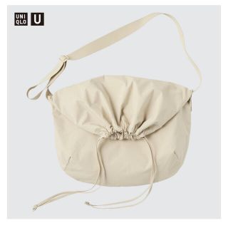 UNIQLO ユニクロU ドローストリングショルダーバッグ(ショルダーバッグ)