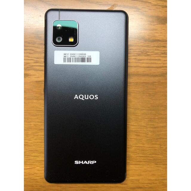 SHARP(シャープ)の新品/未使用:SHARP AQUOSsense4liteブラック64GB スマホ/家電/カメラのスマートフォン/携帯電話(スマートフォン本体)の商品写真