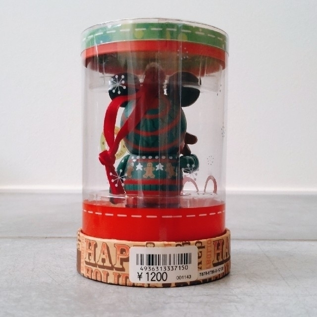Disney(ディズニー)の【未開封】バイナルメーション ミッキー クリスマスオーナメント エンタメ/ホビーのおもちゃ/ぬいぐるみ(キャラクターグッズ)の商品写真