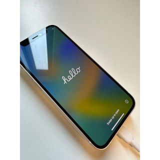 アップル(Apple)の格安Apple iPhone12mini 128GB ホワイトシリコーンケース付(スマートフォン本体)