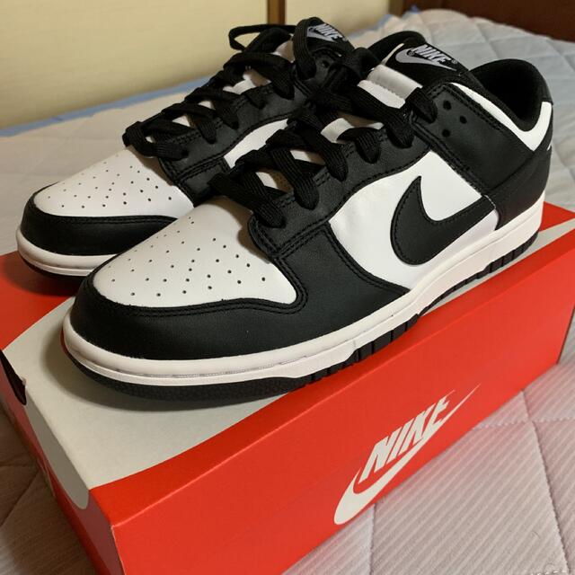 ⭐︎値下げ！NIKE DUNK LOW "BLACK WHITE" 26.5cmNIKEダンク性別