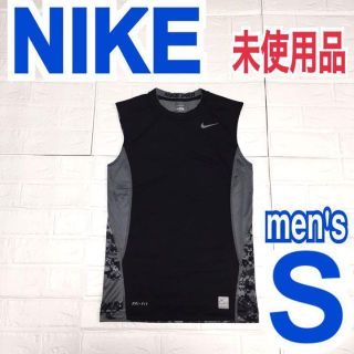 ナイキ(NIKE)の【未使用品】NIKE ナイキ タンクトップ ブラック 黒 メンズ S Tシャツ(ウェア)