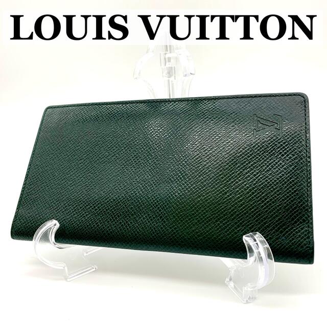 LOUIS VUITTON ルイヴィトン タイガ ポルトフォイユ ロン　美品