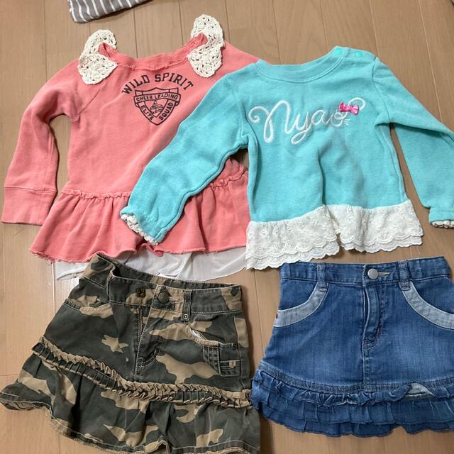 anyFAM(エニィファム)のanyfam他　4点セット キッズ/ベビー/マタニティのキッズ服女の子用(90cm~)(Tシャツ/カットソー)の商品写真