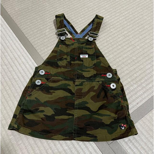 DOUBLE.B(ダブルビー)のDOUBLE.B ジャンバースカート キッズ/ベビー/マタニティのキッズ服女の子用(90cm~)(ワンピース)の商品写真