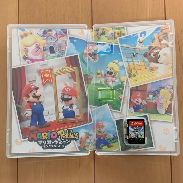 Nintendo Switch(ニンテンドースイッチ)のマリオ＋ラビッツ キングダムバトル Switch エンタメ/ホビーのゲームソフト/ゲーム機本体(家庭用ゲームソフト)の商品写真