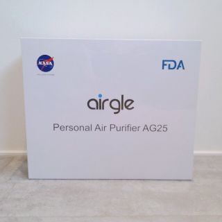 【新品未開封】Airgle エアグル AG25 パーソナル空気清浄機(空気清浄器)