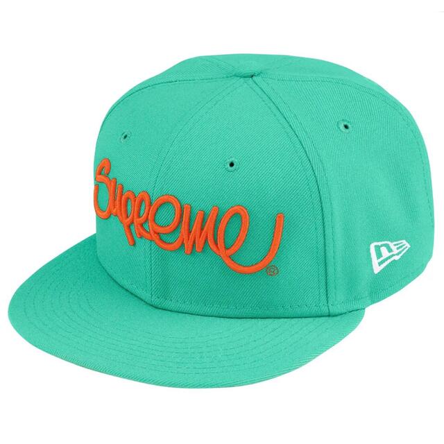 7 1/2 Supreme Handstyle New Era Mintミントサイズ