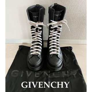 ジバンシィ(GIVENCHY)の大幅値下げ　新品　GIVENCHY ジバンシー　レースアップ　ブーツ　ラバー(ブーツ)