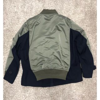 sacai - 【レア品】sacai 2021AW MA-1 ボンバージャケットの通販 by