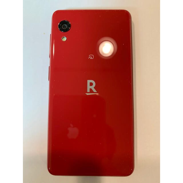 Rakuten(ラクテン)のRakuten Mini 楽天ミニ　C330 レッド　美品です。 スマホ/家電/カメラのスマートフォン/携帯電話(スマートフォン本体)の商品写真