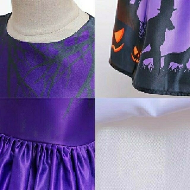 100センチハロウィン用キッズドレス キッズ/ベビー/マタニティのキッズ服女の子用(90cm~)(ワンピース)の商品写真