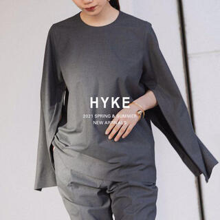 ハイク(HYKE)のhyke  STRETCH LONGSLEEVE TOP 21 トップス　ハイク(シャツ/ブラウス(半袖/袖なし))