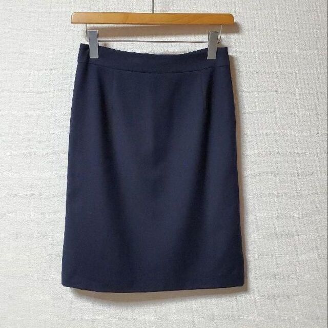 THE SUIT COMPANY she スカートスーツ 紺 ウォッシャブル